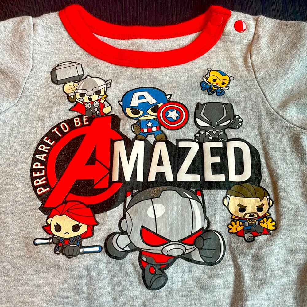 Marvel “Prepared to be Amazed” Onesie
